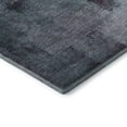 thumbnail image 6 of HomeRoots 665298 5 x 8 ft. Teal Ivory & Purple Abstract Washable Machine Made Rectangle Area Rug with UV Protection, 6 of 7