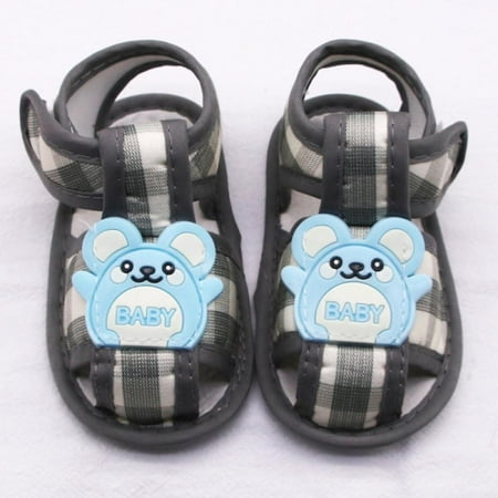 

Baby Shoes Sandals Athletic Anti-Slip Soft Sole Closed-Toe Shoes for Infant Toddler Girls Boys