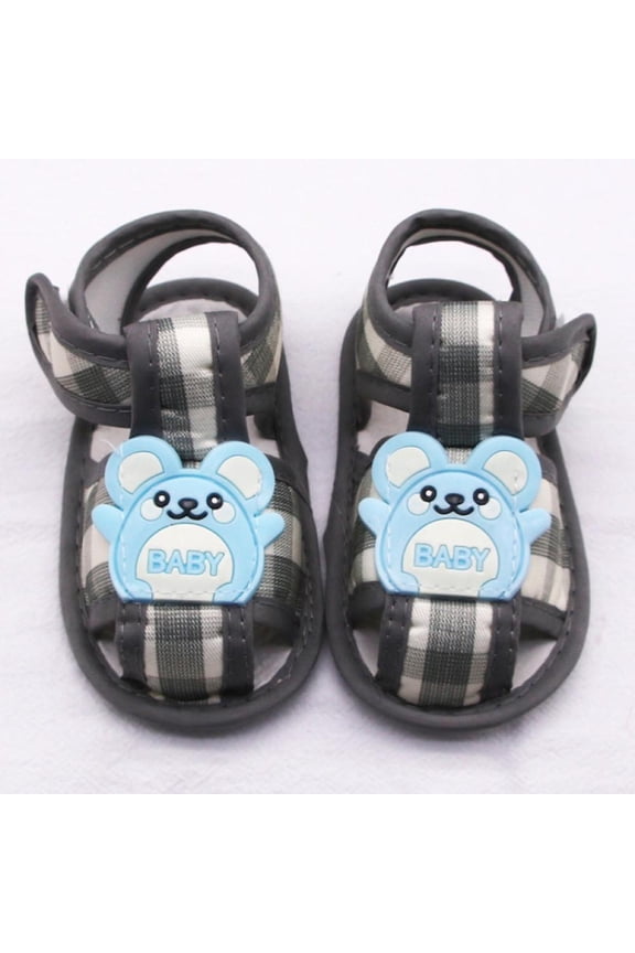 Boys Girls Summer Sandals Closed-Toe Anti-Slip Premium Rubber Sole Toddler First Walkers Shoes