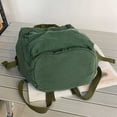 thumbnail image 6 of Fgnfyis Backpack for School Unisex College Students Daily Commute Lightweight Water Washed Casual Shoulder Bag Kids Backpack Green, 6 of 8