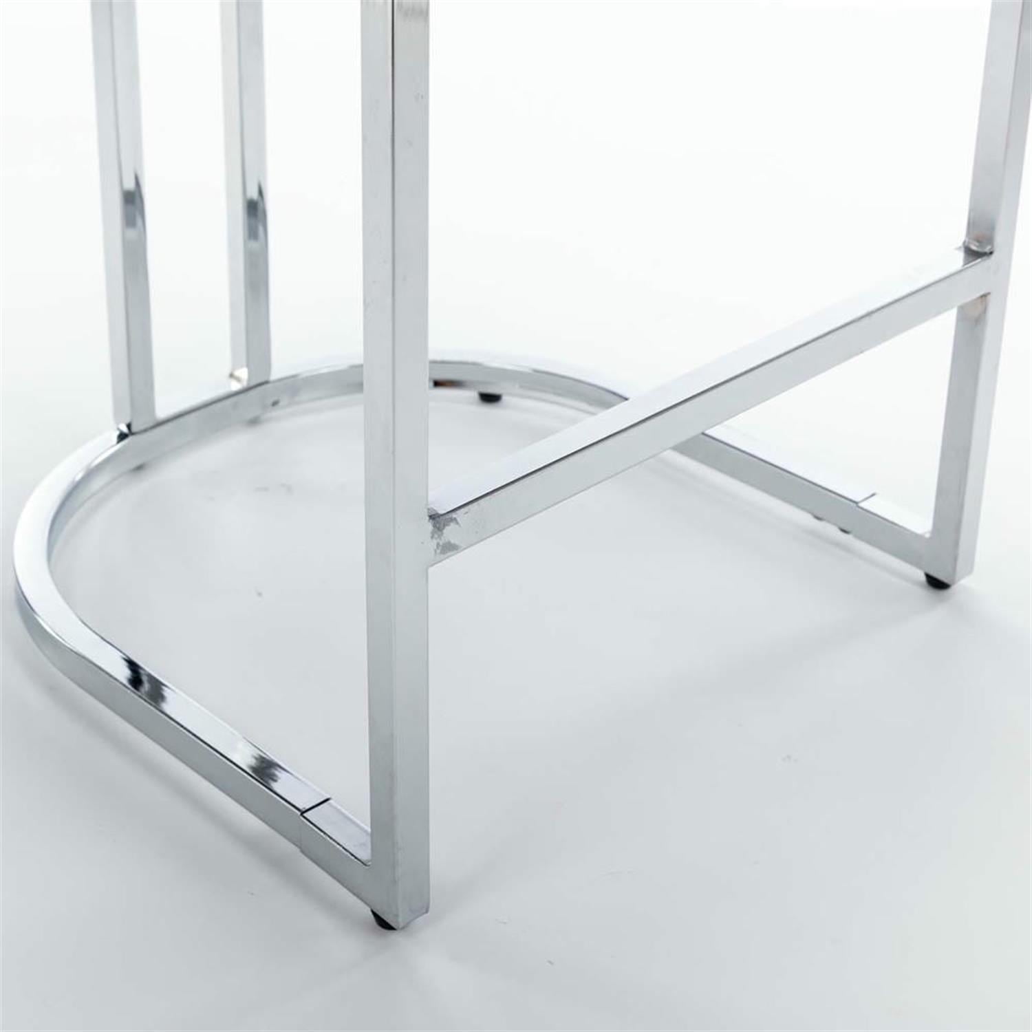 Demi Bonn 39" Counter Height Bar Stools Set of 2, Velvet Barstools with Button Backrest, Kitchen Island Countertop Chairs for Dining Room, Beige