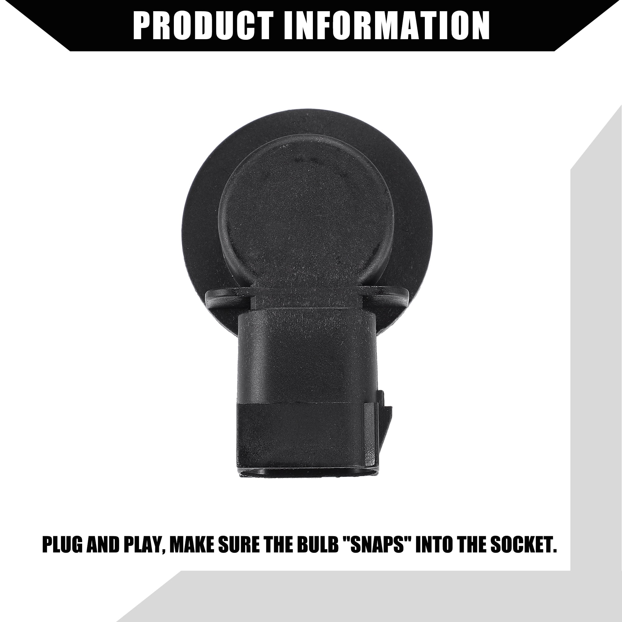 Unique Bargains Turn Signal Light Socket for Jeep Wrangler JK JKU 2007-2018