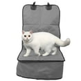 thumbnail image 4 of OULII Removable for Cleaning Dog Seat Protector Pet Car Mat Grey 1Set, 4 of 8