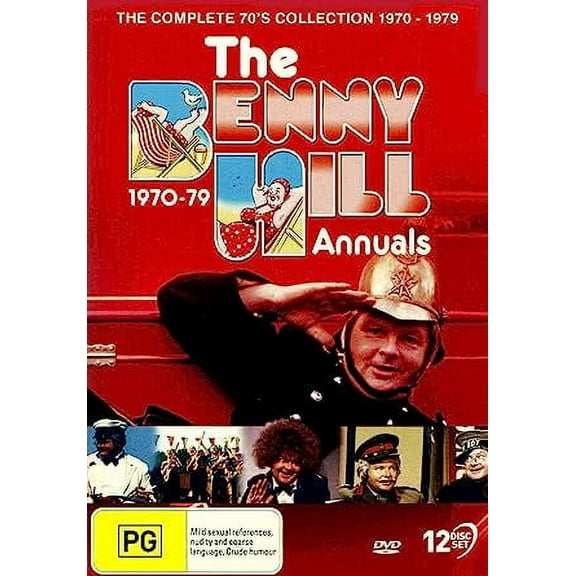 The Benny Hill Annuals (1970 - 1979) - 12-DVD Box Set [ NON-USA FORMAT, PAL, Reg.0 Import - Australia ]