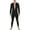 Black, variant on cllios Men's Onesie Pajamas Long Sleeve One Piece Solid Button Down Jumpsuit Romper Sleepwear