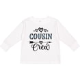 thumbnail image 3 of Inktastic Cousin Crew Girls Long Sleeve Toddler T-Shirt, 3 of 5