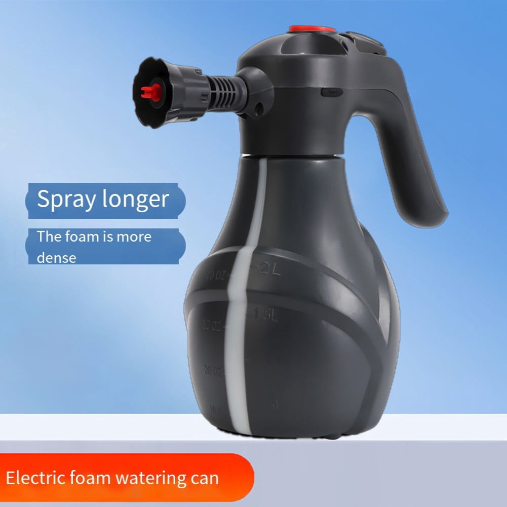 Car Electric Foam Sprayer Wireless Car Wash Foam Pump Household Watering Sprayer