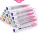 thumbnail image 1 of 10pcs Pink Eyelashes Brushes Reusable Eyebrow Brush for Eyelash Extension Crystal Eyelash Brush Mascara Tube Make Up Hot Sales, 1 of 1