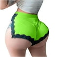 thumbnail image 2 of Teissuly Women'S Solid Color Casual Drawstring Sports Shorts With Pocket, 2 of 6