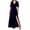 Purple, variant on Women's Fashion Dress Cienvnstg Flowy Summer Dress for Everyday Wear Classic Beach Dress