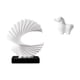 thumbnail image 1 of Figura de resina de con forma de caballo ondulado, escultura abstracta de animal, adorno decorativo de escritorio para sala de estar, dormit, 1 of 8