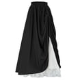 thumbnail image 1 of Vestido victoriano, renacentista, de cintura doble, retro, disfraz de Halloween, vestido para actuación escénica, 1 of 1