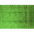thumbnail image 1 of Ahgly Company Indoor Rectangle Oriental Green Traditional Area Rugs, 5' x 8', 1 of 4