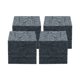 thumbnail image 1 of Uxcell 3/4" Almohadillas cuadradas autoadhesivas de fieltro antideslizantes para pisos, color gris, paquete de 24, 1 of 7