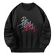 thumbnail image 2 of Sudadera para mujer, cómoda, estampada, con cuello redondo, para ir de compras, acampar, mochilero , xxl Yinane Sudadera Mujer, 2 of 8