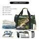 thumbnail image 5 of Easygdp Largemouth Bass jumps out of water Bolsa de Gimnasio, Bolsa de Viaje Duffel, Bolsa de Fin de Semana con Compartimentos, Bolsa de Mano para Noche, 5 of 7
