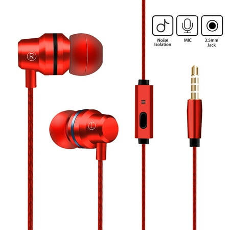 True Bass Stereo Headphone Earphone Sport Headset Hands Free Earbuds With Mic