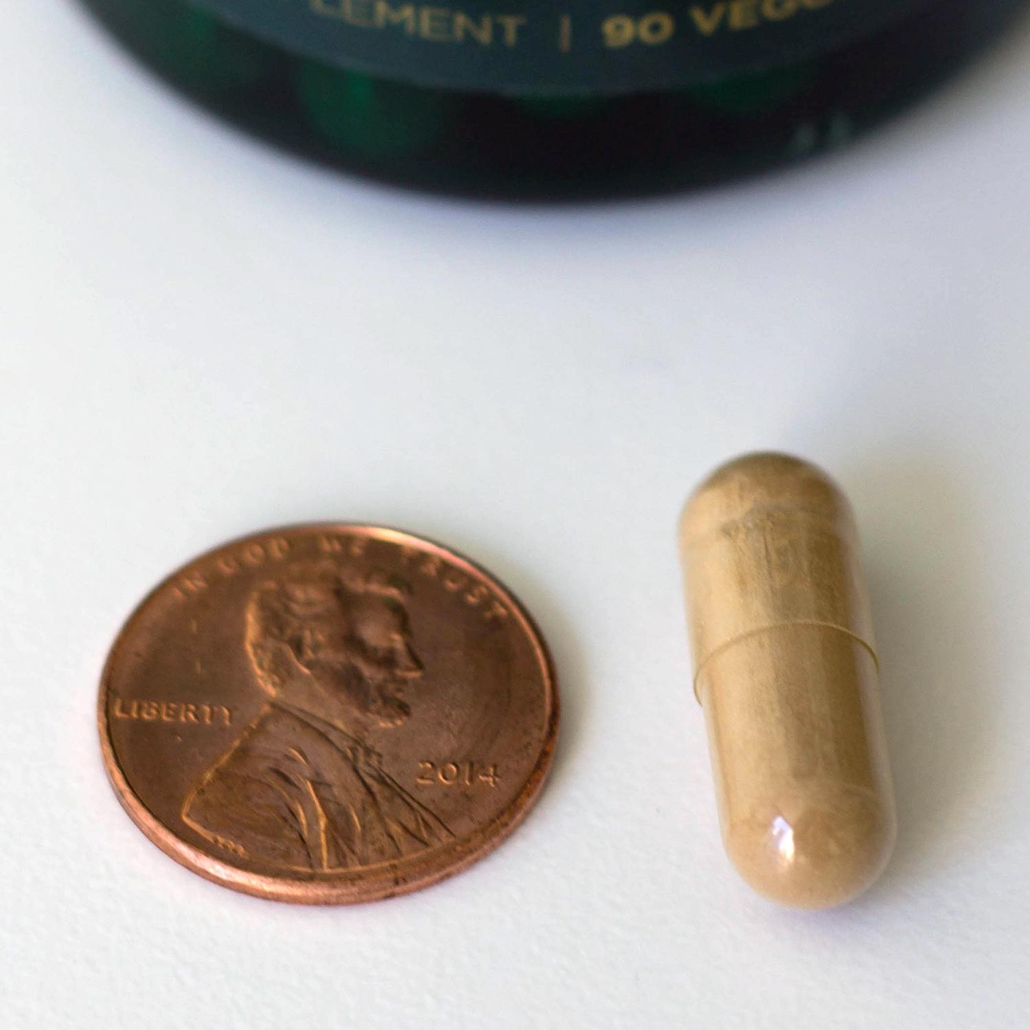 Swanson Real Food Biotin Vitamin B-7 Hair Skin Nail Metabolism Health from Organic Hummingbird Tree Extract Vegan Gluten-Free Non-GMO B7 5000 mcg 90 Veggie Capsules (Caps)