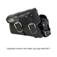 thumbnail image 3 of serony Universal Motorcycle Wallets Cards Money Universal Motorcycles Large Capacity Saddle Storage Bag Portable Adjustable Side Pack Tool Bags Set 2 Left 1pc, 3 of 7