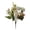 White, variant on Artificial Flowers European Style Peony Artificial Flower Bouquets Flower Decor for Accessories & Home Decoration, A 24Cm European-Style Mini Peony Bouquet