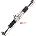 thumbnail image 6 of ALL-CARB Golf Cart Steering Gear Box Assembly Replacement for DS 2008-Up RXV Golf Cart Steering Rack 601500, 6 of 7