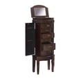 thumbnail image 2 of Zito Jewelry Armoire, Espresso, 2 of 9