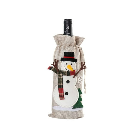 

Bottle Travel Bags Glasses Fancy Glass Picnic Bag Travel Christmas Glass of Bottle Glasses Wraps for Bottles Lover Liquor Bottle Bags