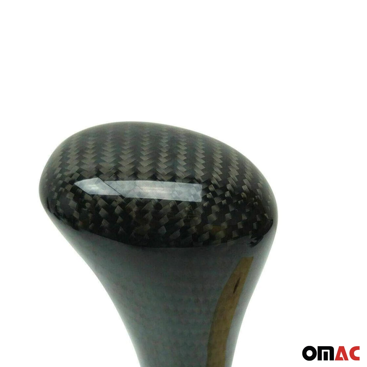 OMAC Gear Shift Knob Handle for Mercedes SLK R170 SL R230 Genuine Carbon