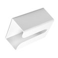 thumbnail image 3 of Wall Tissue Paper Holder, Wall Mounted Tissue Box Simple Modern  for Bathroom, 3 of 8
