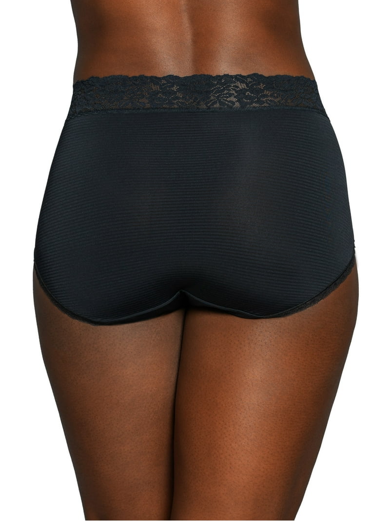 Vanity Fair Radiant Women's Light Luxe Brief Panties, Pack