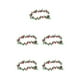 thumbnail image 2 of Bewildely Vides de flores con sentido visual brillante de tela: agregue elegancia a los lugares de entretenimiento, etc. Flores de plantas Type2 NO2, 2 of 6