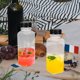thumbnail image 4 of EeaseMX 8 botellas de jugo, botellas de leche transparentes, botellas de almacenamiento de bebidas, botellas de café, 4 of 7