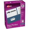 Avery Two-Pocket Folders, 25 Folders, Dark Blue (47985)