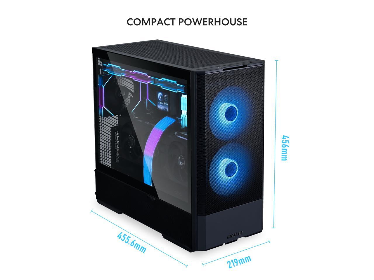 Lian Li LANCOOL 207 BLACK LANCOOL 207 ATX Mid Tower Case Black