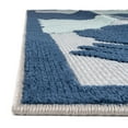 thumbnail image 6 of Unique Loom Aruba Outdoor Collection Area Rug - Barcadera (4' x 6' Rectangle Gray Blue/Ivory), 6 of 7