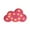 Cloud|Red, variant on GFHFHITJ Night Light for Bedroom, Cute Light Up Cloud Lamp, Decorative LED Cloud Light for Bedroom and Bathroom Home Decor(Blue)
