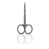 Japonesque Beauty Scissors for Trimming Facial Hair, Brow and Nail Care with Ultra-Sharp, Salon-Quality, Stainless Steel Blades, Curved for Safety and Precision