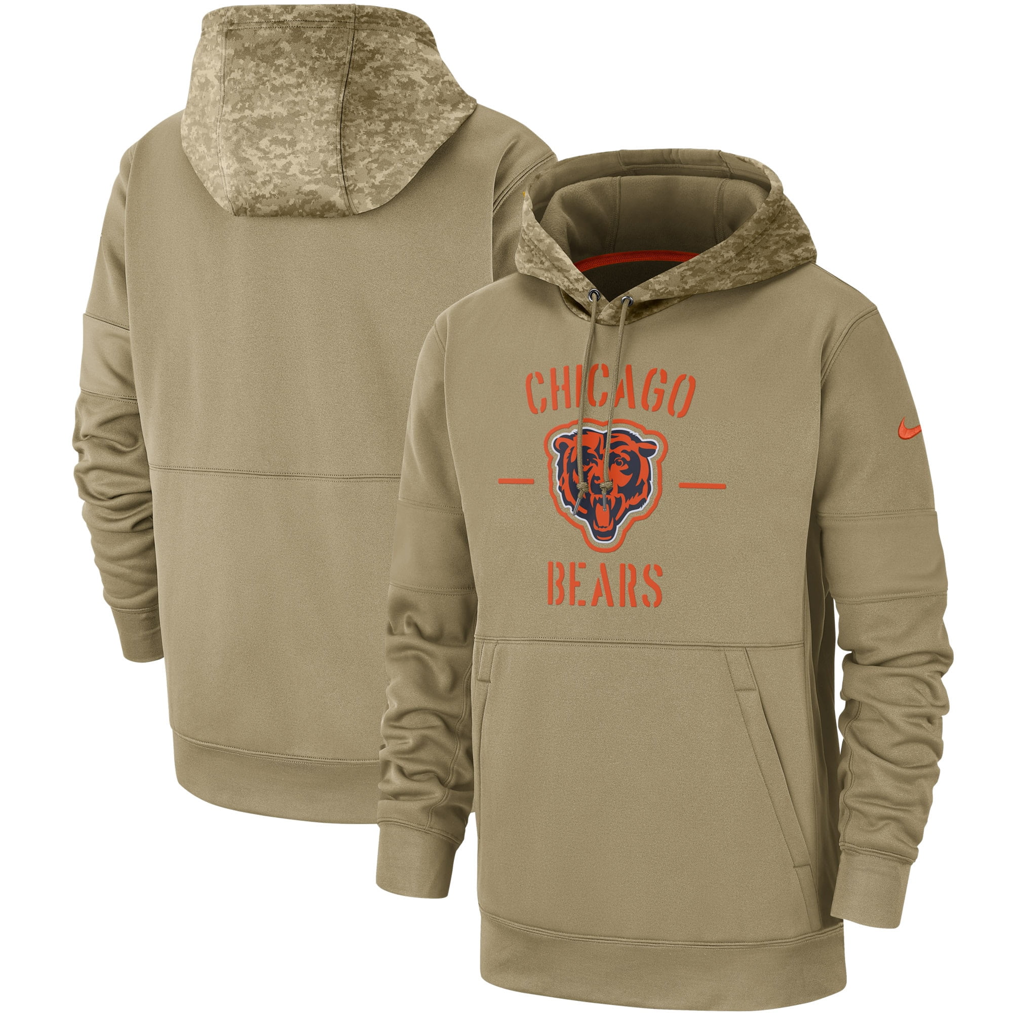 chicago bears salute to service hoodie 2019