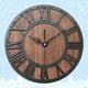 thumbnail image 4 of EeaseMX Reloj de pared digital romano con simulación de números romanos (envío negro sin batería), 4 of 7