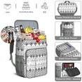 thumbnail image 5 of Aesthetic Room Decor Inspired Insulated Cooler Backpack – Waterproof, Leak-Proof Backpack Cooler with Ethnic Style for Beach, Work, BBQ, Picnic, 5 of 6