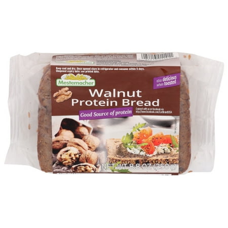 (Pack of 9) Mestemacher Walnut Protein Bread 8.8 Oz (Pack of 9) Mestemacher Walnut Protein Bread 8.8 Oz