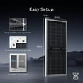 thumbnail image 2 of Renogy 16BB N-Type 250 Watt Bifacial Solar Panel, 2 of 10