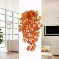 thumbnail image 4 of Thanksgiving Maple Leaf Tree Simulation Decoration - 100cm Yellow Faux Plant for Indoor/Outdoor Wall Hanging, Perfect for Home Decor, Weddings, and Year-Round Celebrations, 4 of 6