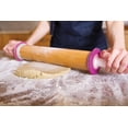 thumbnail image 4 of Fox Run Adjustable Rolling Pin, Wood, 3.5" x 3.5" x 21.75", 4 of 10