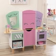 thumbnail image 3 of Lil' Friends Wooden Play Kitchen with 14 Play Pieces and Storage Bin, 3 of 9