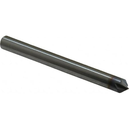

Accupro 1/4 Diam 90° 4-Flute Single End Solid Carbide Chamfer Mill