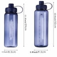 thumbnail image 3 of 45oz & 67oz BPA-Free Plastic Sports Water Bottles with Leak-Proof Lids & Portable Carry Loops, Durable Lightweight Reusable Bottles for Gym, Hiking, Camping, Outdoor Activities & D, 3 of 3