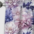 thumbnail image 2 of Designart "Purple Floral Exquisite Elegance II" Floral Blackout Curtain Single Panel, 2 of 4