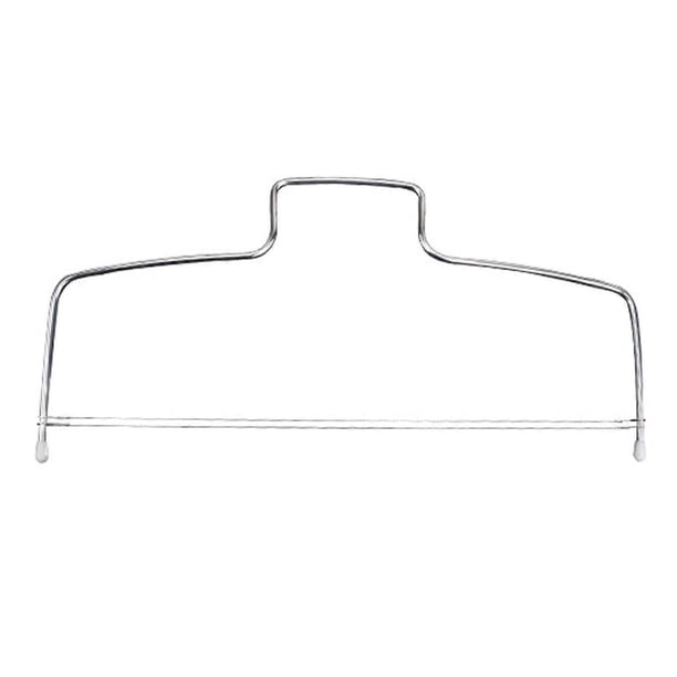 Cake Leveler Stainless Steel 8 Gear Adjustable Cake Layer Cutter with Detachable Wire for Baking Tool Two Wire