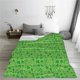 thumbnail image 5 of Balery St Patrick's Day Manta de Felpa Suave y Acogedora – Cobija de Franela Aterciopelada para Cama, Lavable y Cálida para Sofá, Mascotas, Transpirable-50"x40", 5 of 7